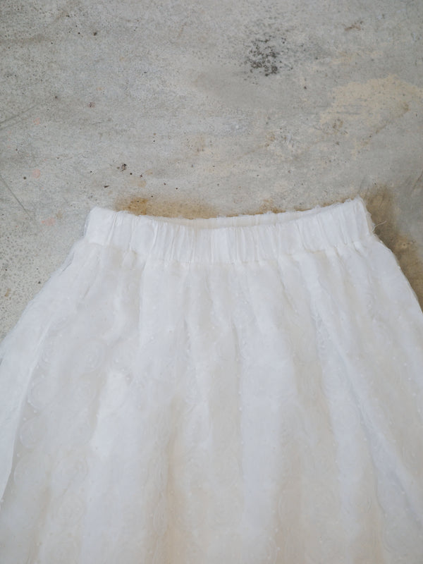 Round Flower tulle Skirt