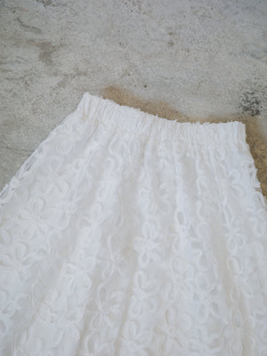 Flower tulle Skirt