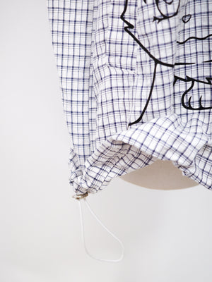 Comic Cat Check Unisex Shirts