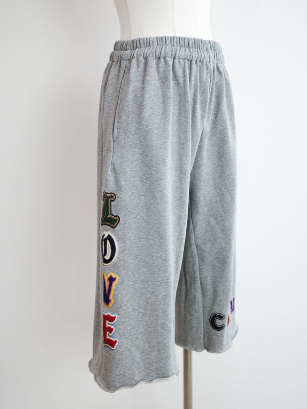 LCC lettering 7/8 pants