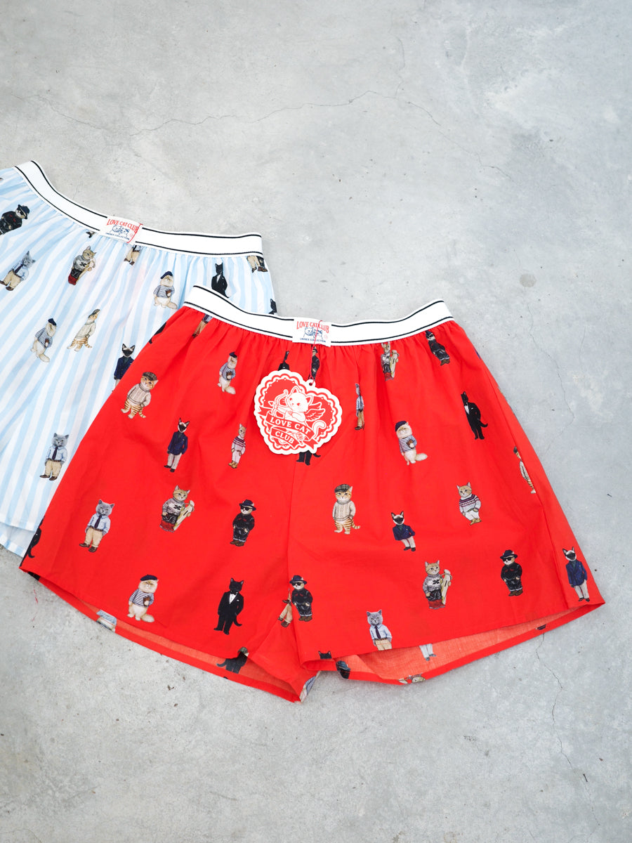 England Cat Unisex Boxer Shorts