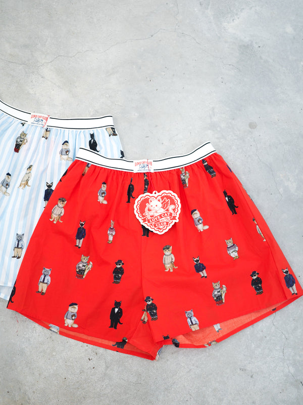 England Cat Unisex Boxer Shorts