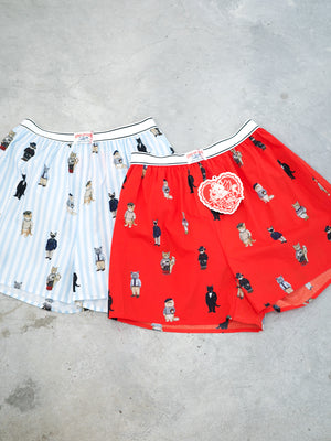 England Cat Unisex Boxer Shorts