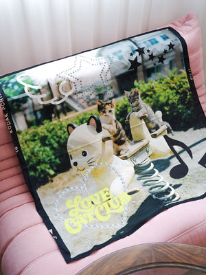 90x90 Scarf (Cats Park)