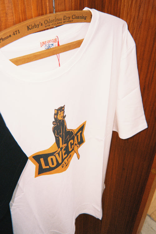 Unisex Tee (Retro Cat Lady)