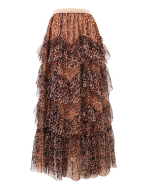 Cat Animals Pattern Yarn Skirt