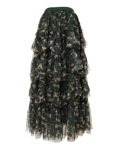 Cat Animals Pattern Yarn Skirt