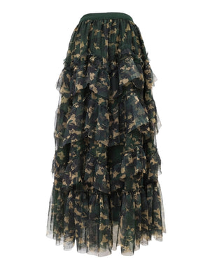 Cat Animals Pattern Yarn Skirt