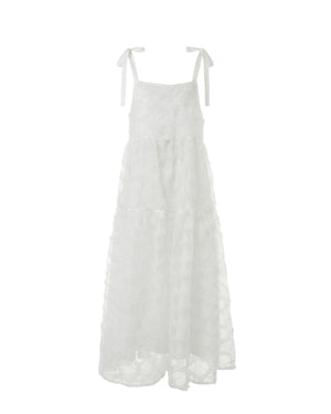 Bubble Fa  tulle ribbon dress