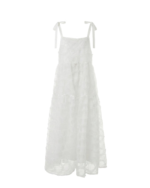 Bubble Fa  tulle ribbon dress