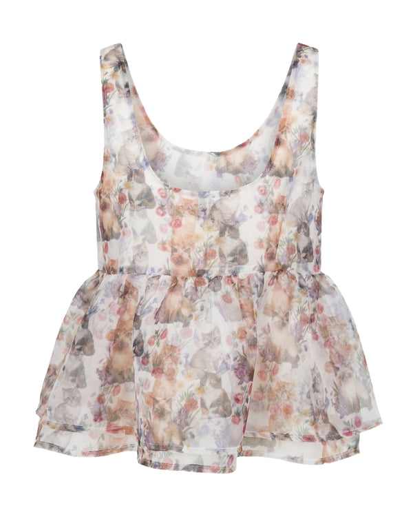 Big Bow Mesh Vest