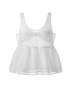 Big Bow Mesh Vest