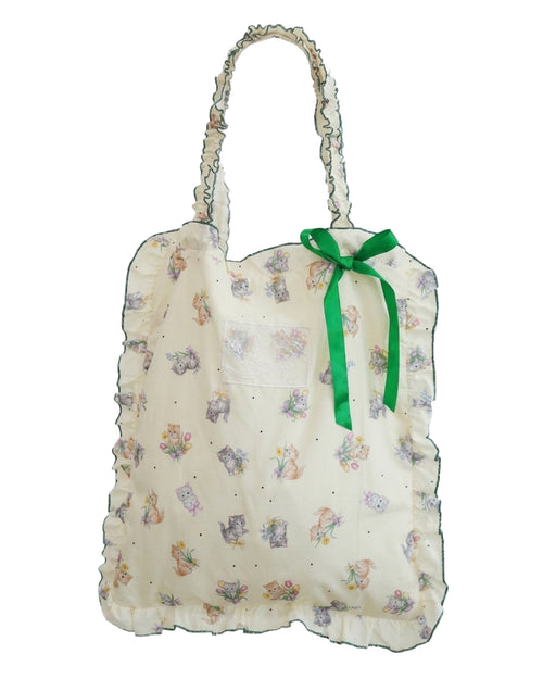 Cat RUFFLE Pillow Bag