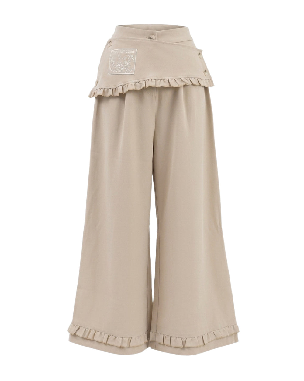 Detachable Ruffle Trousers