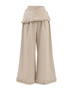Detachable Ruffle Trousers