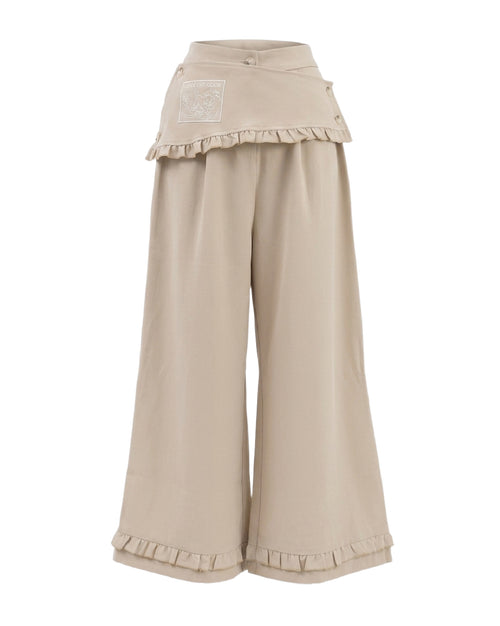 Detachable Ruffle Trousers