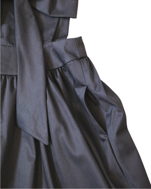 Sleeveless Dress with 3D Bows on Front and Back