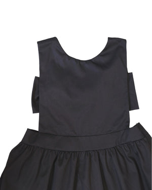 Sleeveless Dress with 3D Bows on Front and Back