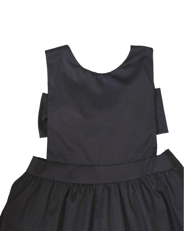 Sleeveless Dress with 3D Bows on Front and Back